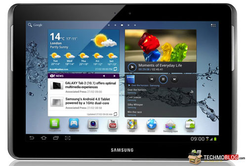 รูปภาพ  Samsung Galaxy Tab 2 (10.1) (ซัมซุง Galaxy Tab 2 (10.1))