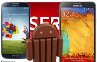 Samsung Galaxy S4 และ Galaxy Note 3 เตรียมอัพเดท Android 4.4 KitKat กันได้ ในเดือนมกราคมนี้  