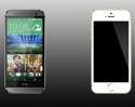 เปรียบเทียบสเปค HTC One M8 vs iPhone 5S 
