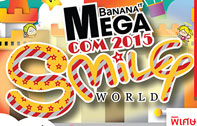 BaNANAIT MEGA COM’2015 “Smile World” สนุกช้อปกับสินค้าไอทีราคาสุดพิเศษได้ทุกวัน ณ เซ็นเตอร์คอร์ท ชั้น 1 ศูนย์การค้าแฟชั่นไอซ์แลนด์
