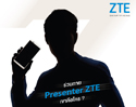 ZTE ชวนลุ้นเปิดตัวซุปตาร์หนุ่มไทยเป็นพรีเซ็นเตอร์คนแรก พร้อมเผยโฉมสมาร์ทโฟนรุ่นใหม่ล่าสุด