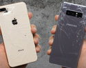 ทดสอบ Drop Test ระหว่าง iPhone 8 Plus และ Samsung Galaxy Note 8 มาแล้ว! ด้วยวัสดุตัวเครื่องแบบกระจก รุ่นไหนจะทนทานมากกว่ากัน ชมคลิป