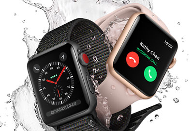 เปิดตัว Apple Watch Series 3 มาพร้อมระบบ LTE สามารถใช้งานเป็นโทรศัพท์ได้โดยไม่ต้องมี iPhone ใกล้ตัว และชิปเซ็ตแบบ Dual-Core เคาะราคาเริ่มต้นที่ 11,900 บาท จำหน่าย 22 กันยายนนี้