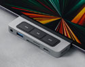 HyperDrive 6-in-1 USB-C Media Hub อุปกรณ์เสริมสารพัดประโยชน์สำหรับ iPad มีพอร์ตมากถึง 6 พอร์ต พร้อมปุ่มควบคุมการเล่นเพลง