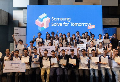 Samsung Solve For Tomorrow 2023 ปิดฉากเวทีระดับโลก ประชันเปลี่ยน “ไอเดีย” เป็น “นวัตกรรม” ให้เกิดขึ้นจริง 
