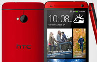 เอชทีซี เปิดตัว HTC One สีแดง Glamour Red วางจำหน่ายในสหราชอาณาจักรเป็นแห่งแรก