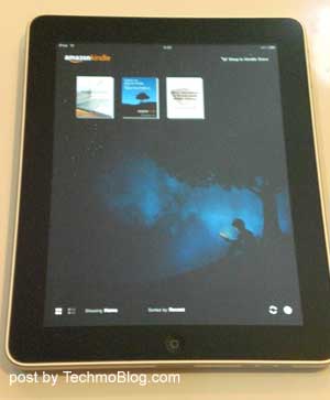 Kindle for iPad : Home screen