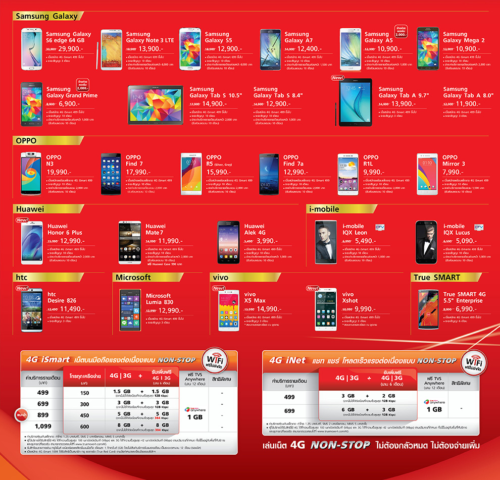 แนะนำโปรโมชั่น 4G Best Buy จากทรูมูฟ เอช รวมสมาร์ทโฟน 4G LTE ให้เลือกมากกว่า 30 รุ่น พร้อมรับส่วนลดสูงสุด 7,000 บาท :: Techmoblog.com แนะนำโปรโมชั่น 4G Best Buy จากทรูมูฟ เอช รวมสมาร์ทโฟน 4G Lte ให้เลือกมากกว่า 30 รุ่น พร้อมรับส่วนลดสูงสุด 7,000 บาท :: Techmoblog.Com