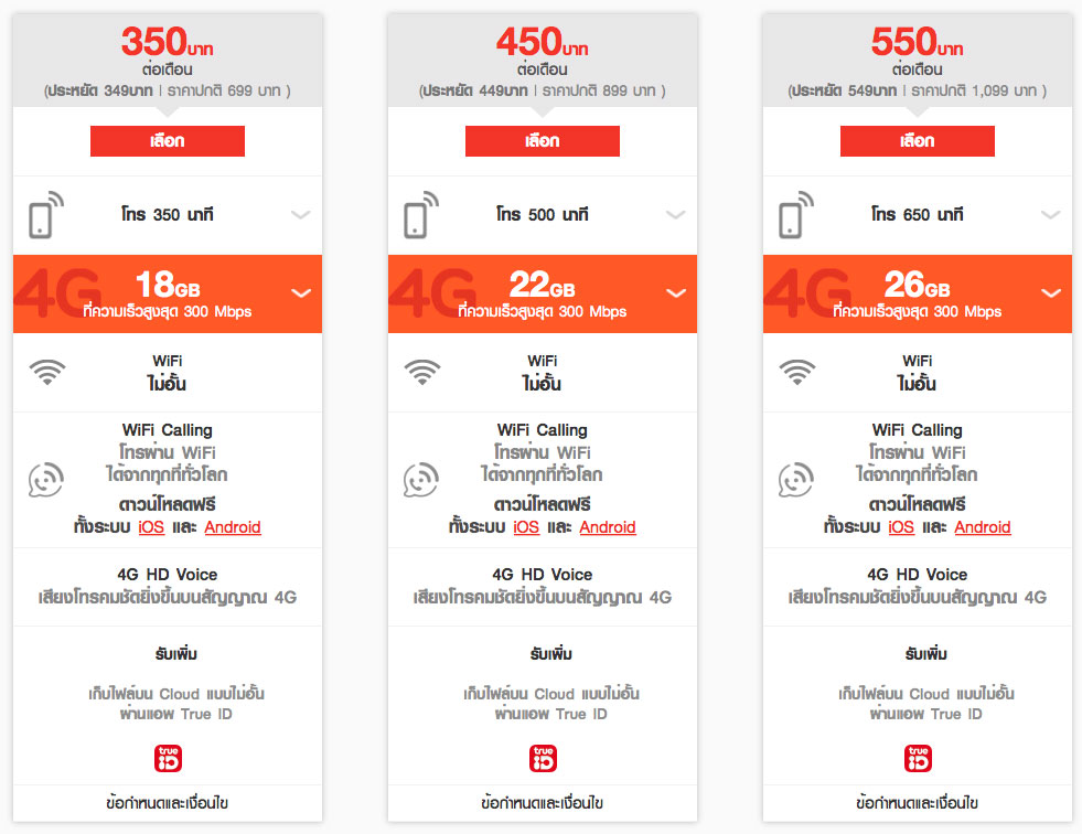 เปรียบเทียบโปรย้ายค่ายเบอร์เดิม 3 ค่าย Dtac, Ais และ Truemove H  ย้ายไปค่ายไหนคุ้มสุด ? :: Techmoblog.Com