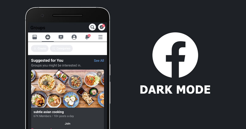 Facebook เริ่มทดสอบฟีเจอร์ Dark Mode แล้ว ลุ้นได้ใช้งานภายในปลายปีนี้