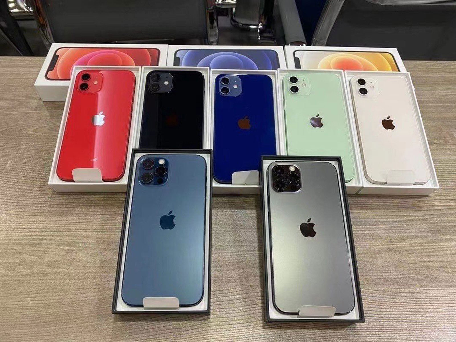 iPhone 12 เผยภาพถ่ายตัวเครื่องจริงครบทั้ง 5 สี สีไหนสวยสุด ให้ภาพตัดสิน
