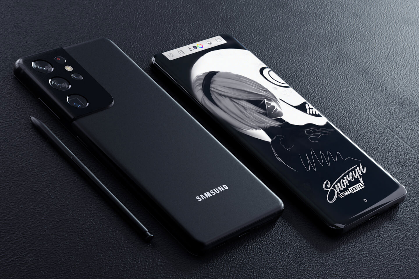 à¸‹à¸±à¸¡à¸‹à¸¸à¸‡ à¸¢à¸·à¸™à¸¢à¸±à¸™ Samsung Galaxy S21 Ultra à¸£à¸­à¸‡à¸£à¸±à¸šà¸›à¸²à¸à¸à¸² S Pen à¹à¸™à¹ˆà¸™à¸­à¸™