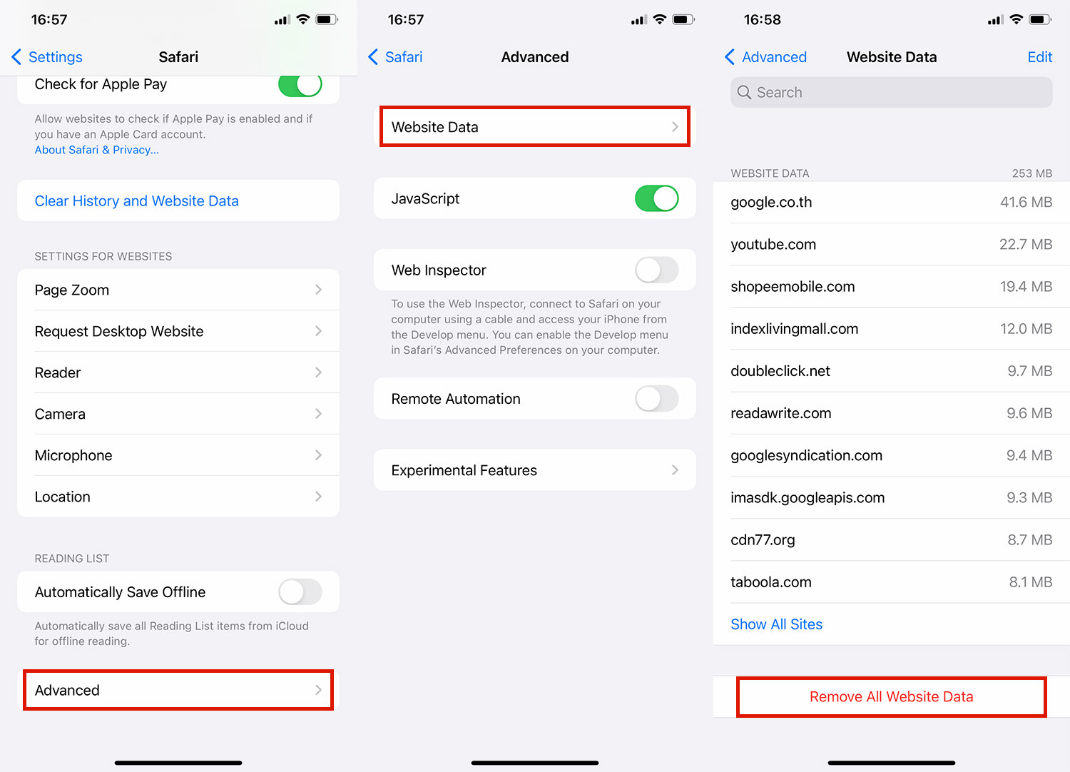 How To] วิธีลบไฟล์ขยะ Cache ใน Safari บน Iphone เพิ่มพื้นที่ให้ตัวเครื่อง  :: Techmoblog.Com