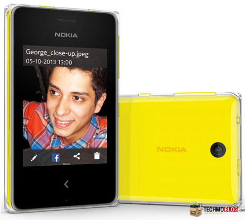 รูปภาพ  Nokia Asha 500 Dual SIM (โนเกีย Asha 500 Dual SIM)