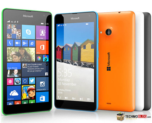 รูปภาพ  Microsoft Lumia 535 Dual SIM (ไมโครซอฟท์ Lumia 535 Dual SIM)