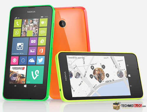 รูปภาพ  Nokia Lumia 635 (โนเกีย Lumia 635)