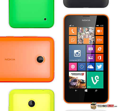 รูปภาพ  Nokia Lumia 635 (โนเกีย Lumia 635)