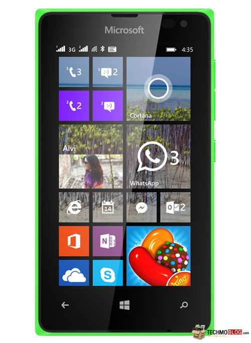 รูปภาพ  Microsoft Lumia 435 Dual SIM (ไมโครซอฟท์ Lumia 435 Dual SIM)