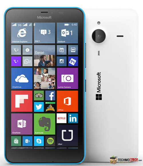 รูปภาพ  Microsoft Lumia 640 XL Dual SIM (ไมโครซอฟท์ Lumia 640 XL Dual SIM)