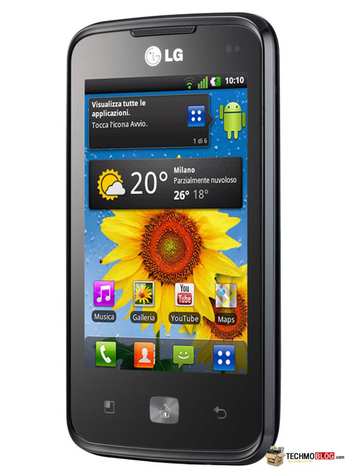 รูปภาพ  LG Optimus Hub (แอลจี Optimus Hub)