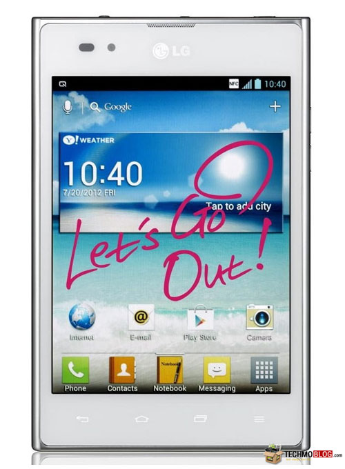 รูปภาพ  LG Optimus Vu (แอลจี Optimus Vu)