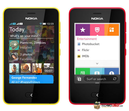 รูปภาพ  Nokia Asha 501 (โนเกีย Asha 501)