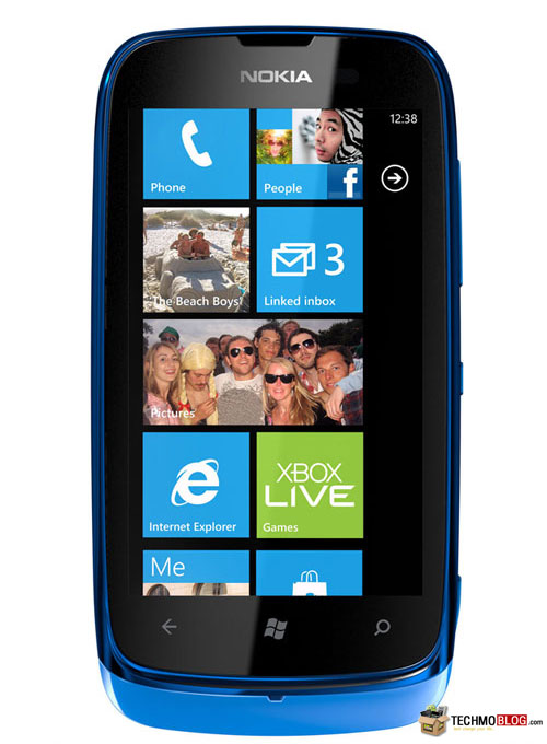 รูปภาพ  Nokia Lumia 610 (โนเกีย Lumia 610)