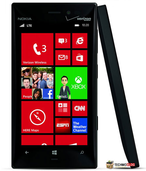 รูปภาพ  Nokia Lumia 928 (โนเกีย Lumia 928)