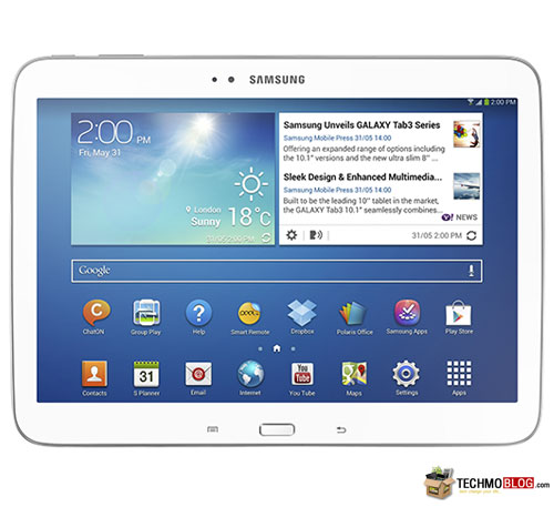 รูปภาพ  Samsung Galaxy Tab 3 (10.1) Wi-Fi (ซัมซุง Galaxy Tab 3 (10.1) Wi-Fi)