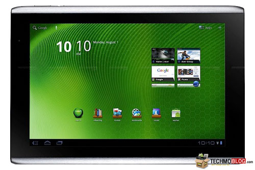 รูปภาพ  Acer Iconia Tab A500 Wi-Fi 16GB (เอเซอร์ Iconia Tab A500 Wi-Fi 16GB)