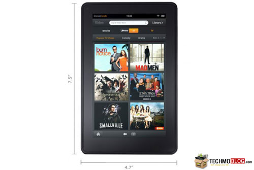 รูปภาพ  Amazon Kindle Fire (อะเมซอน Kindle Fire)