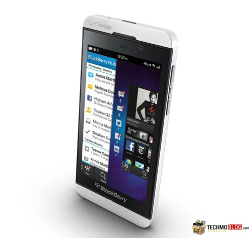 รูปภาพ  BlackBerry Z10 (แบล็คเบอร์รี่ Z10)