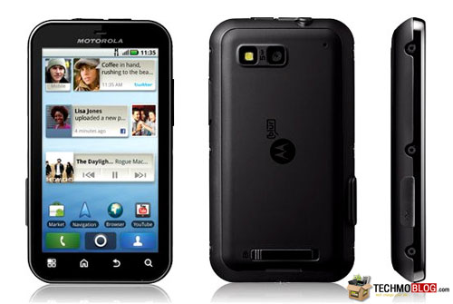 รูปภาพ  Motorola DEFY (โมโตโรล่า DEFY)