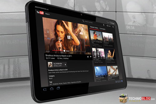 รูปภาพ  Motorola XOOM Wi-Fi 32GB (โมโตโรล่า XOOM Wi-Fi 32GB)