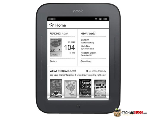 รูปภาพ  Nook Simple Touch (นุ๊ค Simple Touch)