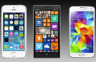เปรียบเทียบสเปค Nokia Lumia 930 vs Samsung Galaxy S5 vs iPhone 5S 