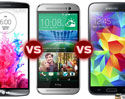 เทียบสเปค LG G3 vs Samsung Galaxy S5 vs HTC One M8 มือถือเรือธง 3 รุ่น รุ่นไหนเจ๋งสุด? 