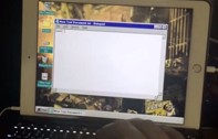 จับ iPad Air 2 มาลง Windows 98 ผลที่ได้คือ...? 