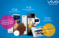 vivo smartphone เปิดบริการอัพเดทระบบเวอร์ชั่น Android 4.4 Kitkat ให้สมาร์ทโฟน 3 รุ่น