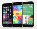 น่าใช้สุดๆ กับภาพเรนเดอร์ HTC One M9 vs Samsung Galaxy S6 เทียบ iPhone 6 