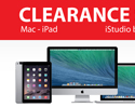 Clearance Sale ลดกระหน่ำ ล้างสต๊อก Mac iPad รับส่วนลดสูงสุด 11,000.- ที่ร้าน iStudio by comseven