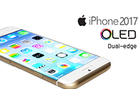 iPhone ปี 2017 จะมาพร้อมกับหน้าจอแบบ OLED ขอบโค้งทั้งสองด้านที่ผลิตโดย Samsung และมีให้เลือกทั้งหมด 3 รุ่น!
