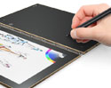 Lenovo Yoga Book แท็บเล็ตสองหน้าจอขนาด 10.1 นิ้วแบบพับได้ ด้วย Halo Keyboard คีย์บอร์ดระบบสัมผัส พร้อมปากกา Stylus ที่เขียนได้บนกระดาษจริง เคาะราคาเริ่มต้นเพียง 20,000 บาทเท่านั้น!