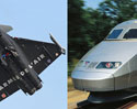 เมื่อรถไฟความเร็วสูง ขอแข่งความเร็วกับ เครื่องบินรบแบบสองเครื่องยนต์ ใครจะเร็วกว่า ชมคลิป