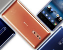 Nokia 8 เปิดตัวแล้ว! โนเกีย 8 มือถือกล้องคู่รุ่นแรกของโนเกีย พร้อมเลนส์ ZEISS ทั้งกล้องด้านหน้าและด้านหลัง ด้วยสเปกสุดแรง Snapdragon 835 และ RAM 4 GB วางจำหน่ายต้นเดือนกันยายนนี้ เคาะราคาที่ประมาณ 24,500 บาท