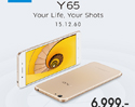 Vivo เปิดตัวสมาร์ทโฟนรุ่นเล็กน้องใหม่ Vivo Y65 กับสโลแกน Your Life , Your Shots
