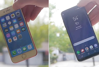 ชมคลิปทดสอบ Drop Test ระหว่าง Samsung Galaxy S8 และ iPhone 7 รุ่นไหนจะแข็งแกร่งกว่า มาดูกัน! 