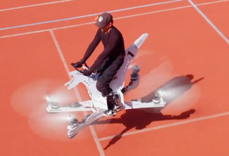Hoverbike Scorpion-3 มอเตอร์ไซต์บินได้ ใกล้ได้ใช้งานจริงแล้ว คาดนำมาใช้กับกีฬา Extreme ก่อน 
