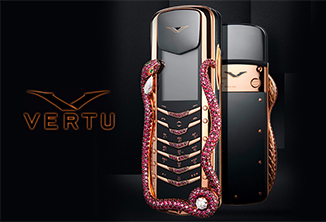 พรีเมียมขั้นสุด! Vertu เปิดตัวมือถือ Cobra Limited Edition ฝังทับทิม 439 เม็ด ซื้อวันนี้ส่งให้ถึงบ้านด้วยเฮลิคอปเตอร์ ในราคา 12 ล้านบาท