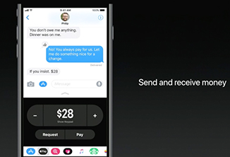 iOS 11 เพิ่มฟีเจอร์ใหม่ ส่งเงินให้กันผ่าน iMessage ได้แล้ว เตรียมเปิดให้ใช้เร็วๆนี้